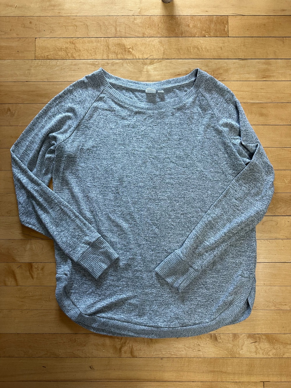 GAP Heathered Gray Loose Sweater